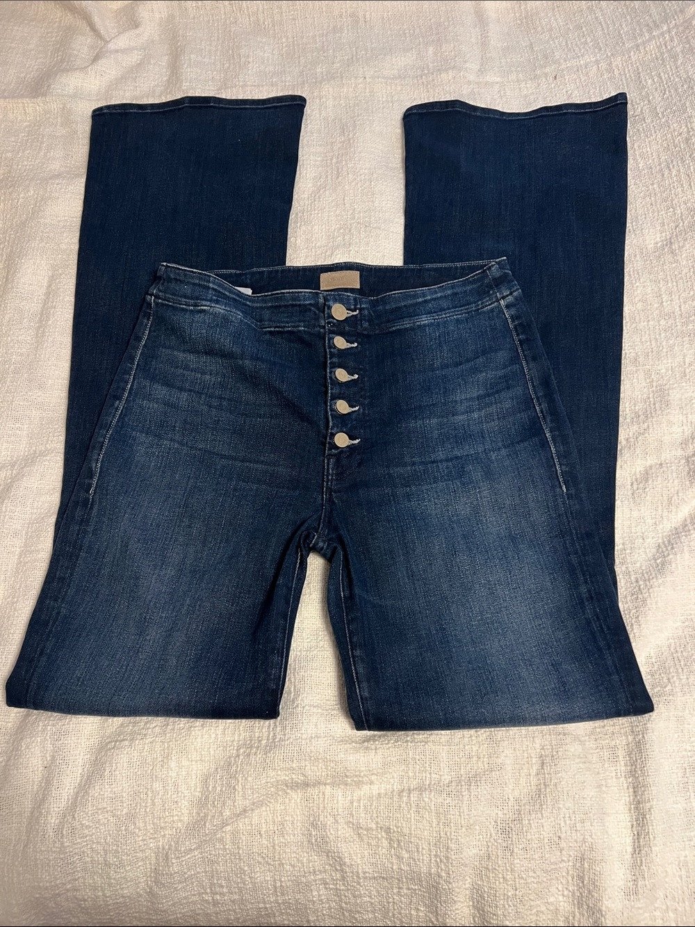 MOTHER Women's Dark Indigo Bootcut Jeans